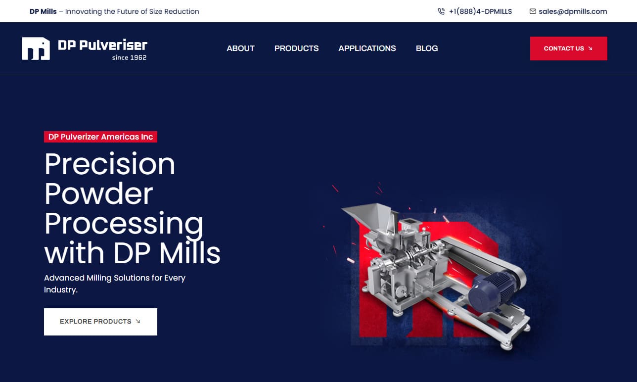 DP Pulverizers Americas Inc. DP Pulverizers Americas Inc.
